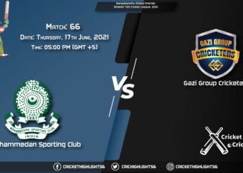 MSC vs GGC, Live Scorecard, Match 66, June 17, 2021, Live Cricket Score, Bangabandhu Dhaka Premier Division T20 Cricket League, 2021