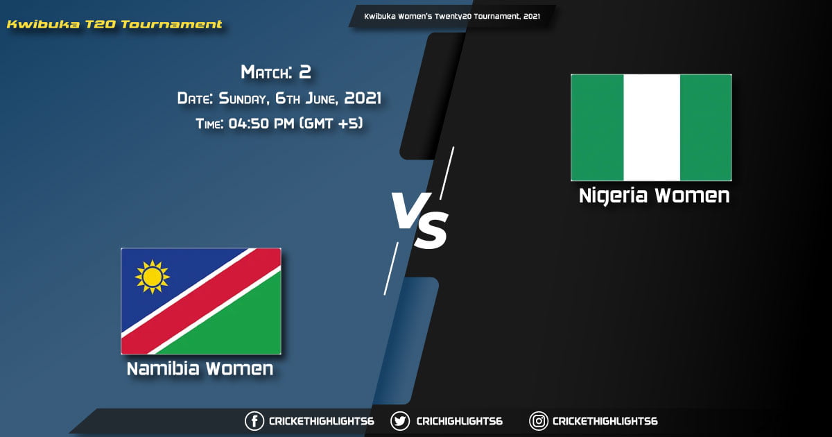 Kwibuka Women's Twenty20 Tournament, 2021, Live: Match 2, NAM-W vs NIG-W LIVE Streaming for free, When, Where, How to Watch?