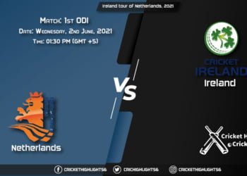 NED vs IRE, Live Scorecard, Match 1st ODI, June 2, 2021, Live Cricket Score, Ireland tour of Netherlands, 2021