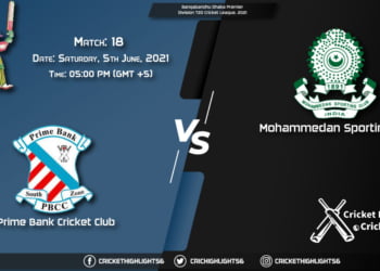 PBCC vs MSC, Live Scorecard, Match 18th, June 5, 2021, Live Cricket Score, Bangabandhu Dhaka Premier Division T20 Cricket League, 2021