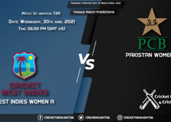 Pakistan A Women tour of West Indies, 2021, Match 1st unofficial T20 WI-W-A vs PK-W-A, Playing 11 & Today's Match Predictions