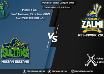 Pakistan Super League, 2021, Final Match MUL vs PES, Playing 11 & Today's Match Predictions