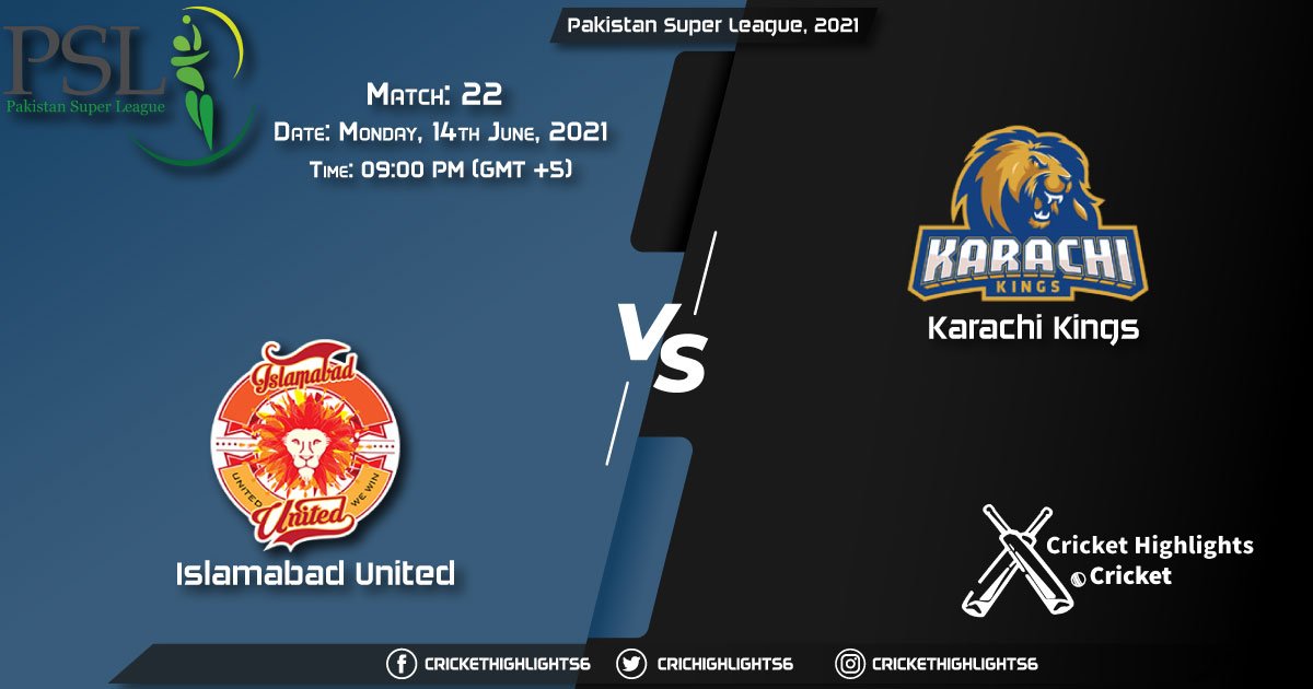 ISL vs KAR, Live Scorecard, Match 22, June 14, 2021, Live Cricket Score, Pakistan Super League, 2021
