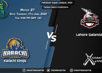 Pakistan Super League, 2021, Match 27 KAR vs LAH, Playing 11 & Today's Match Predictions