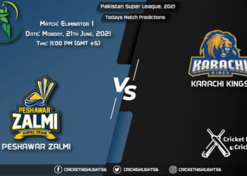 Pakistan Super League, 2021, Match Eliminator 1 PES vs KAR, Playing 11 & Today's Match Predictions