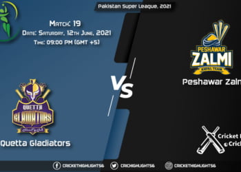 QUE vs PES, Live Scorecard, Match 19, June 12, 2021, Live Cricket Score, Pakistan Super League, 2021