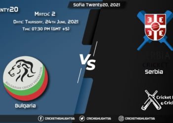 ROM vs GRE, Live Scorecard, Match 2, June 24, 2021, Live Cricket Score, Sofia Twenty20, 2021
