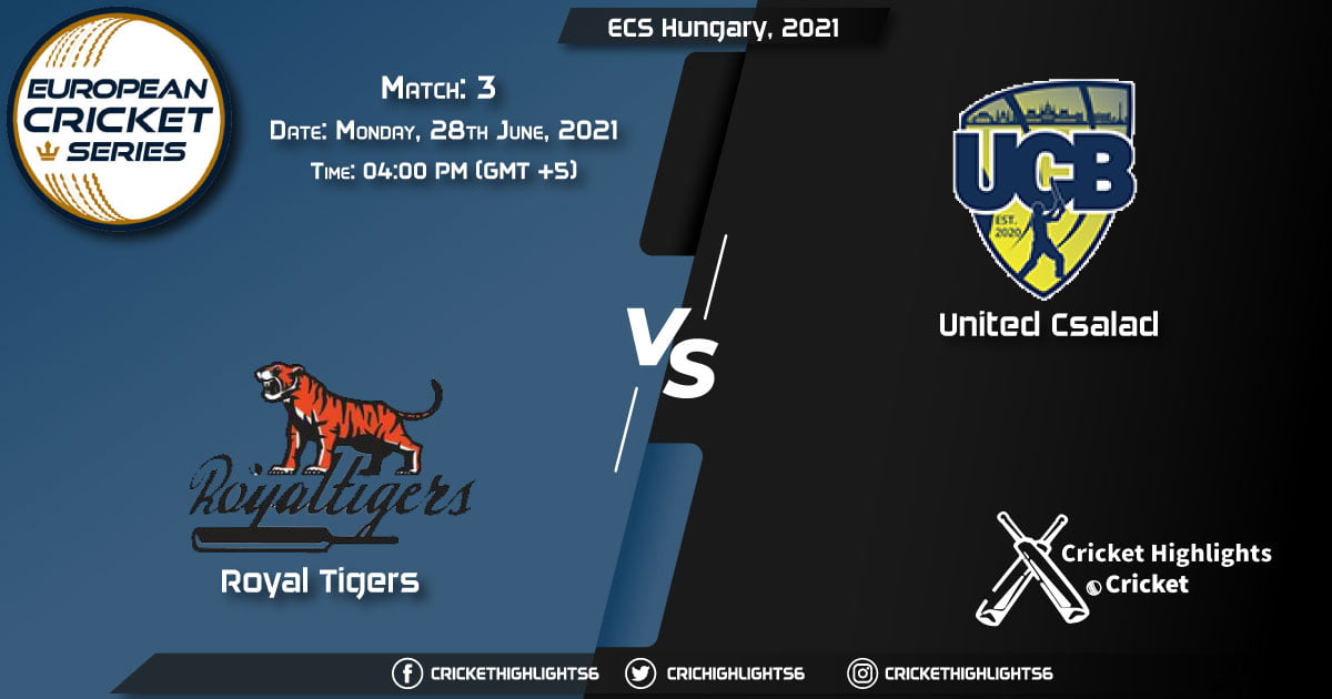 ROT vs UCB, Live Scorecard, Match 3, June 28, 2021, Live Cricket Score, ECS Hungary, 2021
