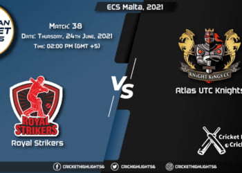 RST vs AUK, Live Scorecard, Match 38, June 24, 2021, Live Cricket Score, ECS Malta, 2021