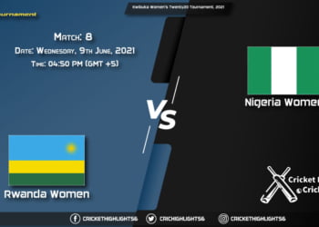 RWA-W vs NIG_W, Live Scorecard, Match 8, June 9, 2021, Live Cricket Score, Kwibuka Women's Twenty20 Tournament, 2021