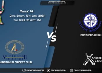 SCC vs BU, Live Scorecard, Match 47, June 13, 2021, Live Cricket Score, Bangabandhu Dhaka Premier Division T20 Cricket League, 2021