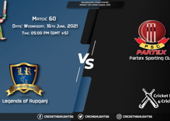 SCC vs GGC, Live Scorecard, Match 60, June 16, 2021, Live Cricket Score, Bangabandhu Dhaka Premier Division T20 Cricket League, 2021