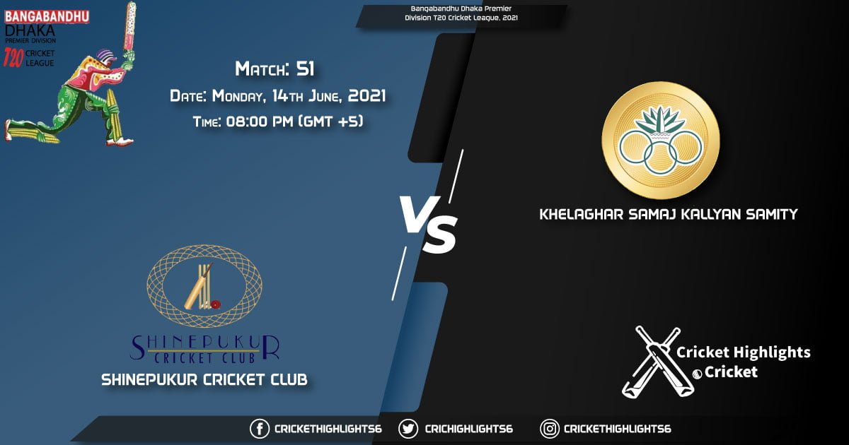 SCC vs KSKS, Live Scorecard, Match 51, June 14, 2021, Live Cricket Score, Bangabandhu Dhaka Premier Division T20 Cricket League, 2021