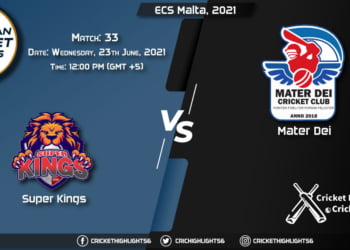 SKI vs MTD, Live Scorecard, Match 33, June 23, 2021, Live Cricket Score, ECS Malta, 2021