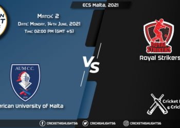SOC vs AUM, Live Scorecard, Match 2, June 14, 2021, Live Cricket Score, ECS Malta, 2021