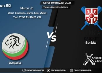 Sofia Twenty20, 2021,Match 2 ROM vs GRE, Playing 11 & Today's Match Predictions