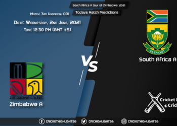 South Africa A tour of Zimbabwe, 2021, Match 3rd unofficial ODI ZIM-A vs SA-A, Playing 11 & Today's Match Predictions