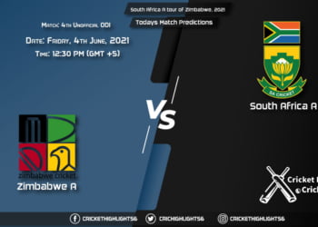 South Africa A tour of Zimbabwe, 2021, Match 4th unofficial ODI ZIM-A vs SA-A, Playing 11 & Today's Match Predictions
