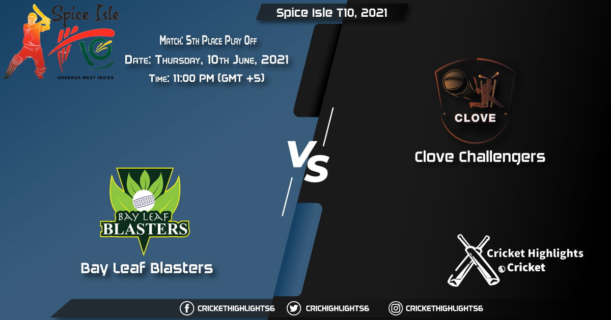 Spice Isle T10, 2021, Live 5th Place Play off Match, BLB vs CC LIVE Streaming for free, When, Where, How to Watch