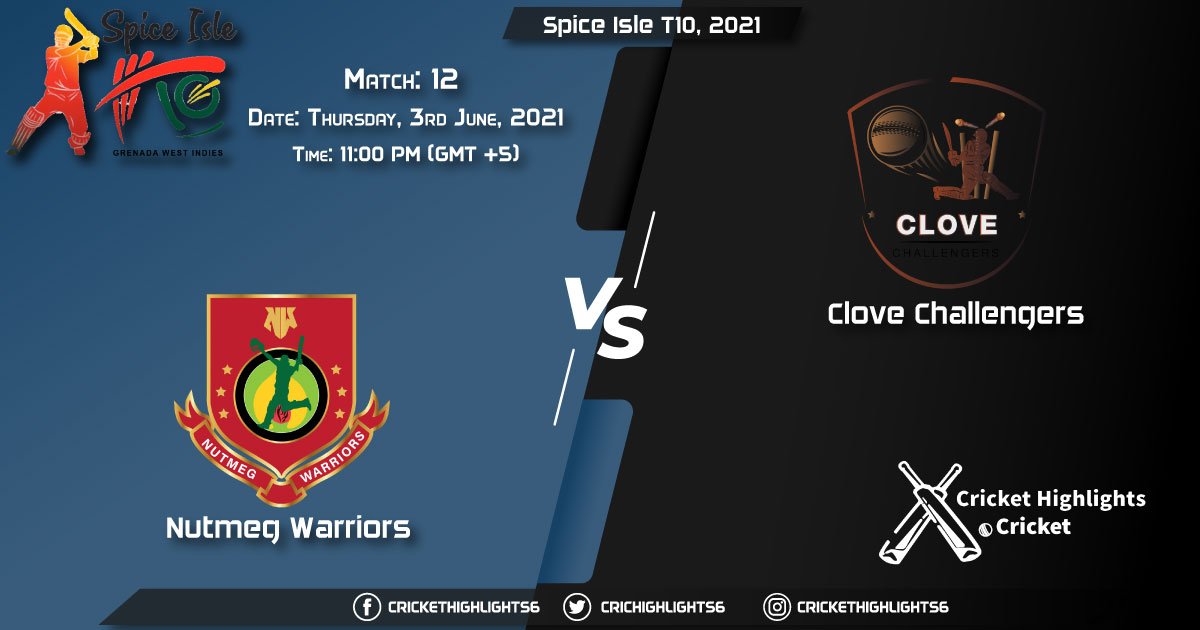 Spice Isle T10, 2021 Live Match 12, NW vs CC LIVE Streaming for free, When, Where, How to Watch