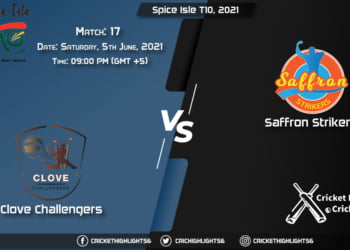 Spice Isle T10, 2021 Live Match 17, CC vs SS LIVE Streaming for free, When, Where, How to Watch
