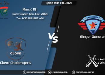 Spice Isle T10, 2021, Live Match 19, CC vs GG LIVE Streaming for free, When, Where, How to Watch