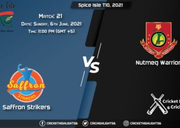 Spice Isle T10, 2021, Live Match 21, SS vs WW LIVE Streaming for free, When, Where, How to Watch