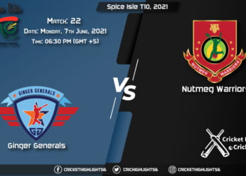 Spice Isle T10, 2021, Live Match 22, GG vs NW LIVE Streaming for free, When, Where, How to Watch