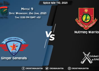 Spice Isle T10, 2021 Live Match 9, GG vs NW LIVE Streaming for free, When, Where, How to Watch