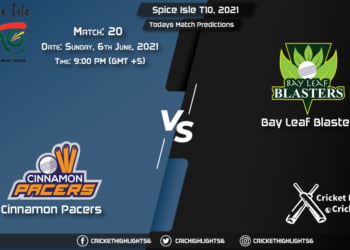 Spice Isle T10, 2021, Match 20 CP vs BLB, Playing 11 & Today's Match Predictions