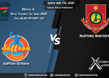 Spice Isle T10, 2021, Match 4 SS vs NW, Playing 11 & Today's Match Predictions