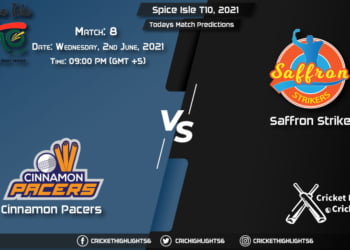 Spice Isle T10, 2021, Match 8 CP vs SS, Playing 11 & Today's Match Predictions