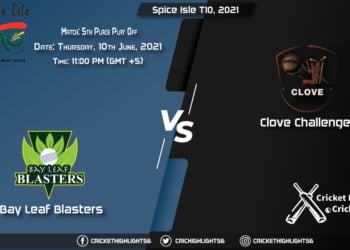 Spice Isle T10, 2021,5th Place Play off Match BLB vs CC, Playing 11 & Today's Match Predictions
