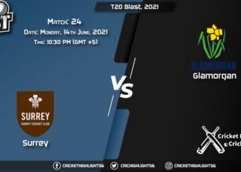 T20 Blast, 2021, Live Match 24, SUR vs GLA LIVE Streaming for free, When, Where, How to Watch