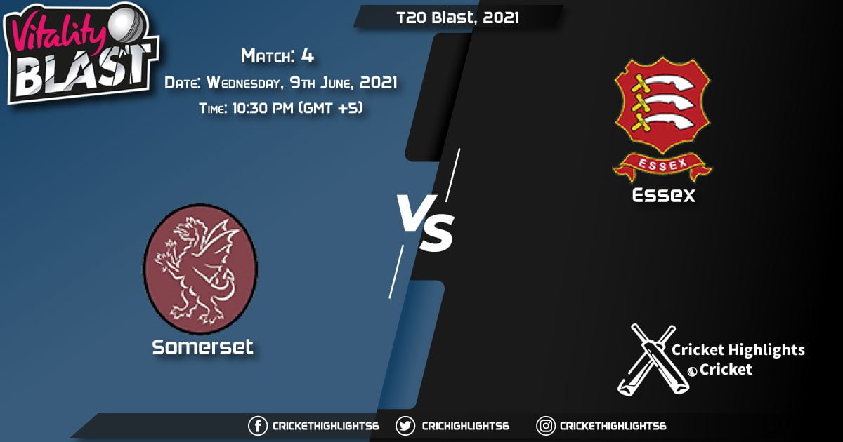 T20 Blast, 2021, Live Match 4, KET vs HAM LIVE Streaming for free, When, Where, How to Watch