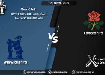 T20 Blast, 2021, Live Match 42, WAS vs NOT LIVE Streaming for free, When, Where, How to Watch