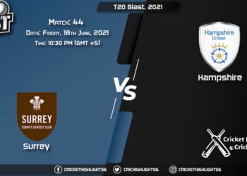 T20 Blast, 2021, Live Match 44, SUR vs HAM LIVE Streaming for free, When, Where, How to Watch