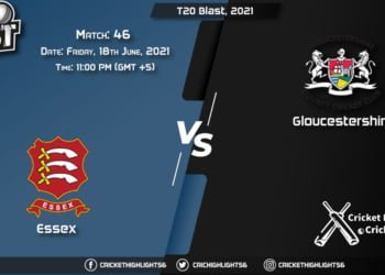 T20 Blast, 2021, Live Match 46, ESS vs GLO LIVE Streaming for free, When, Where, How to Watch