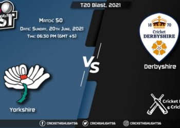 T20 Blast, 2021 Live Match 50, YOR vs DER LIVE Streaming for free, When, Where, How to Watch