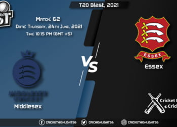 T20 Blast, 2021 Live Match 62, MID vs ESS LIVE Streaming for free, When, Where, How to Watch