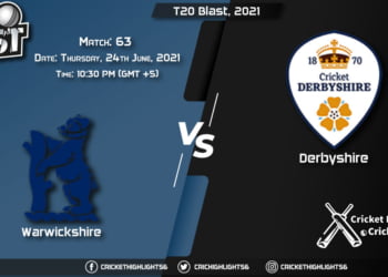 T20 Blast, 2021 Live Match 63, WAS vs DER LIVE Streaming for free, When, Where, How to Watch