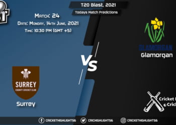 T20 Blast, 2021, Match 24 SUR vs GLA, Playing 11 & Today's Match Predictions