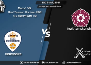 T20 Blast, 2021, Match 38 DER vs NOR, Playing 11 & Today's Match Predictions