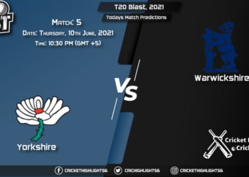 T20 Blast, 2021, Match 5 GLA vs GLO, Playing 11 & Today's Match Predictions