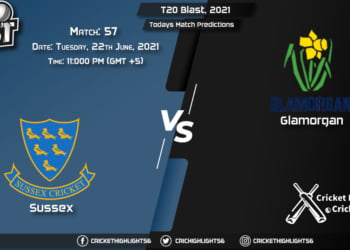 T20 Blast, 2021, Match 57 SUS vs GLA, Playing 11 & Today's Match Predictions