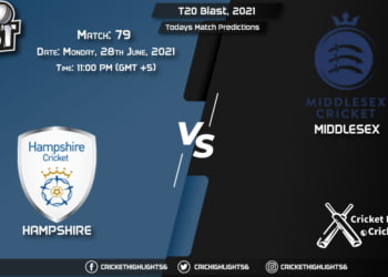 T20 Blast, 2021, Match 79 HAM vs MID, Playing 11 & Today's Match Predictions