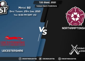 T20 Blast, 2021, Match 82 LEI vs NOR, Playing 11 & Today's Match Predictions