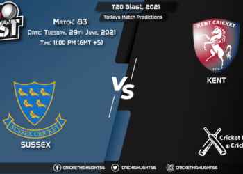 T20 Blast, 2021, Match 83 SUS vs KET, Playing 11 & Today's Match Predictions