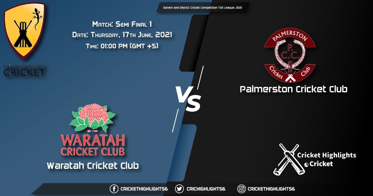 WCC vs PCC, Live Scorecard, Match 1st Semi Final, June 17, 2021, Live Cricket Score, Darwin and District Cricket Competition T20 League, 2021
