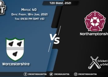 WOR vs NOR, Live Scorecard, Match 40, June 18, 2021, Live Cricket Score, T20 Blast, 2021